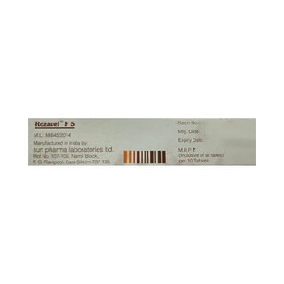Rozavel F 5 Tablet 10
