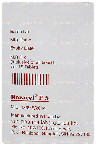 Rozavel F 5 Tablet 10