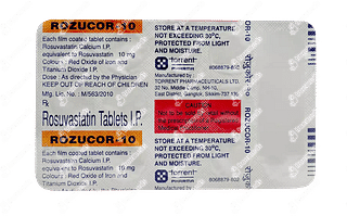 Rozucor 10 MG Tablet 15