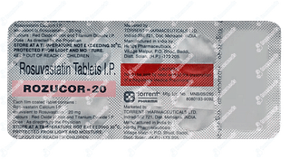 Rozucor 20 MG Tablet 10