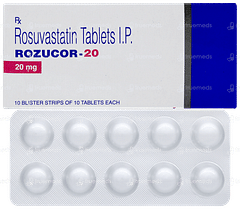 Rozucor 20 Tablet 10