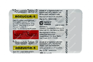 Rozucor 5 MG Tablet 15