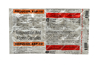 Rozucor Asp 10/75 MG Capsule 10