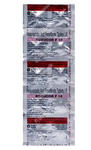 Rozucor F 10 MG Tablet 10