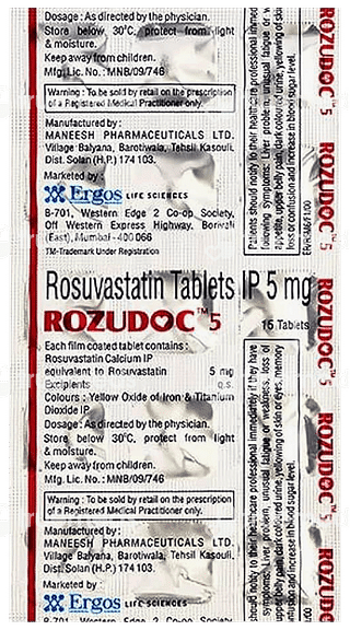 Rozudoc 5 Tablet 15