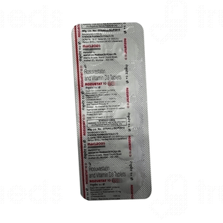 Rozustat D 10 Mg/1000 IU Tablet 10