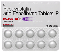 Rozustat F 5 Tablet 10