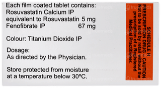 Rozustat F 5 Tablet 10