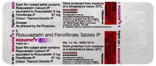 Rozustat F 5 Tablet 10