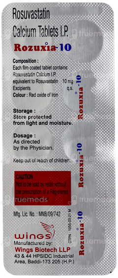 Rozuxia 10 Tablet 10 Rozuxia 10 Tablet 10