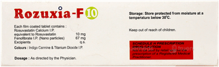 Rozuxia F 10 Tablet 10