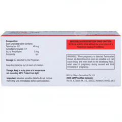 Rptel Am 40/5 Mg Tablet 10