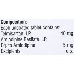 Rptel Am 40/5 Mg Tablet 10