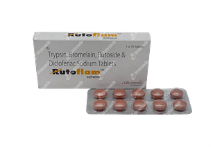 Rutoflam 48/100/90/50 MG Tablet 10