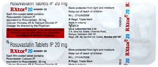 Rxtor 20 Tablet 10