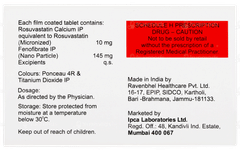 Rxtor F 10 Tablet 10 Rxtor F 10 Tablet 10