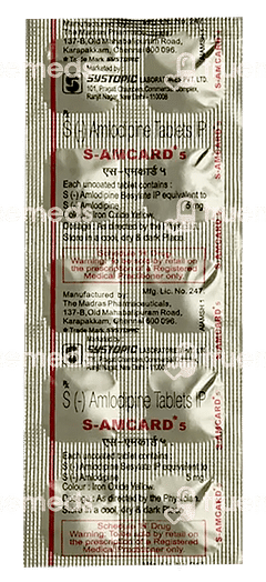 S Amcard 5 Tablet 10