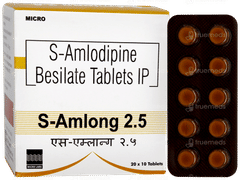 S Amlong 2.5 Tablet 10