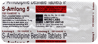 S Amlong 5 Tablet 10