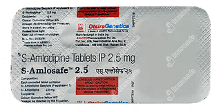 S Amlosafe 2.5 MG Tablet 10