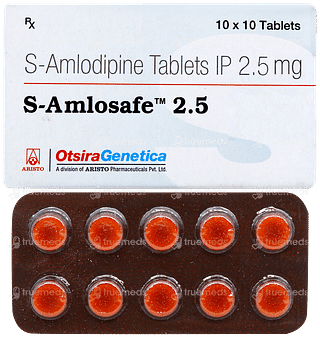 S Amlosafe 2.5 Tablet 10