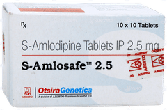 S Amlosafe 2.5 Tablet 10 S Amlosafe 2.5 Tablet 10