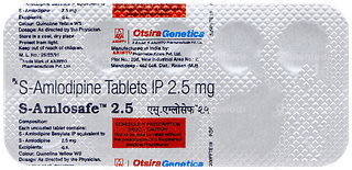 S Amlosafe 2.5 Tablet 10