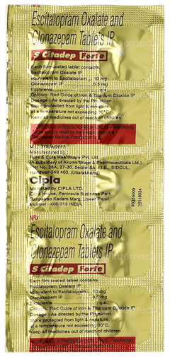 S Citadep Forte Tablet 10