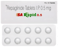 Sa Rapid 0.5 Tablet 10 Sa Rapid 0.5 Tablet 10