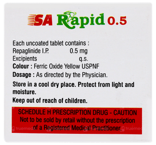 Sa Rapid 0.5 Tablet 10