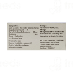 Sactum O 50 MG Tablet 10