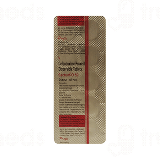 Sactum O 50 MG Tablet 10