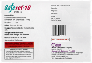 Saferet 10 Tablet 10