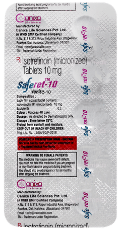 Saferet 10 Tablet 10