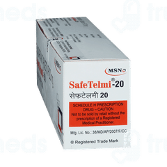 Safetelmi 20 Tablet 10 Safetelmi 20 Tablet 10