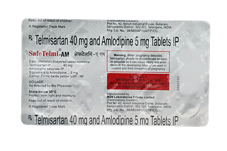 Safetelmi Am 40/5 MG Tablet 10