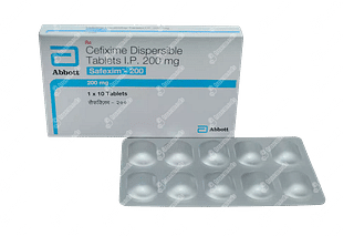 Safexim 200 MG Tablet 10