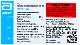 Safexim 200 Tablet 10