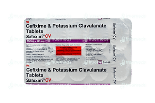 Safexim Cv  200/125 MG Tablet 10