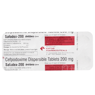 Safodex 200 Mg Tablet 10