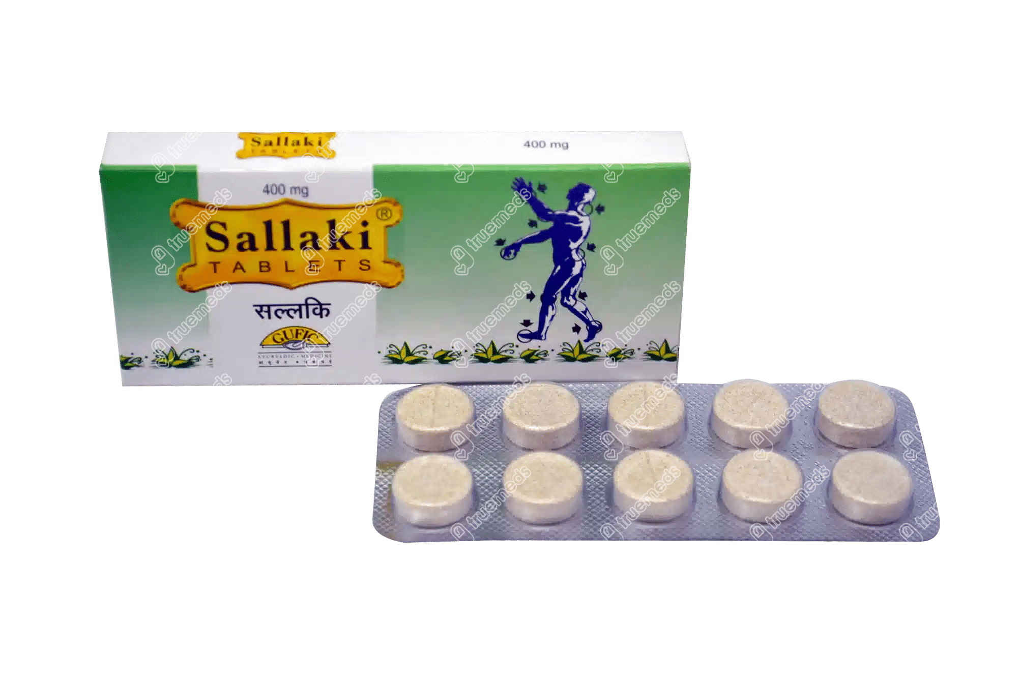 Sallaki 400 Mg Tablet 10 - Uses, Side Effects, Dosage, Price | Truemeds