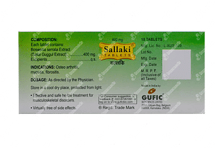 Sallaki 400mg Tablet 10