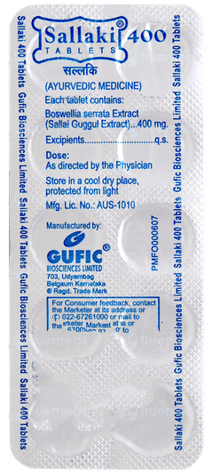 Sallaki 400mg Tablet 10