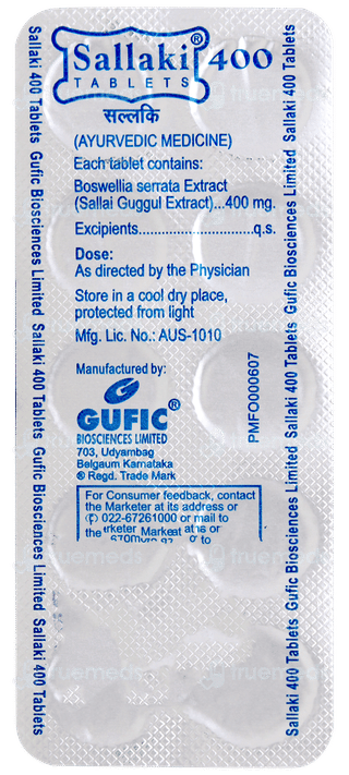 Sallaki 400mg Tablet 10
