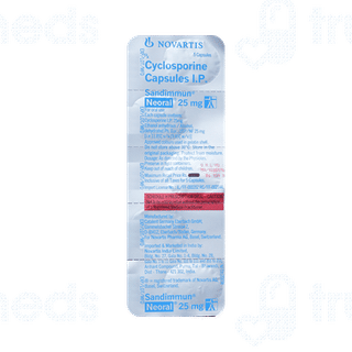Sandimmun Neoral 25 Mg Tablet 5