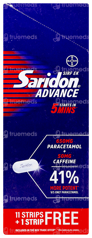 Saridon Advance Tablet 10