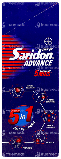 Saridon Advance Tablet 10