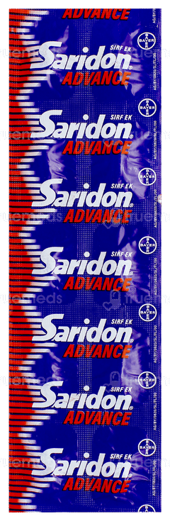 Saridon Advance Tablet 10