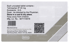 Sartel 40 Tablet 15 Sartel 40 Tablet 15