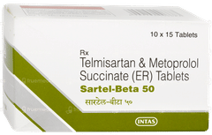 Sartel Beta 50 Tablet 15 Sartel Beta 50 Tablet 15